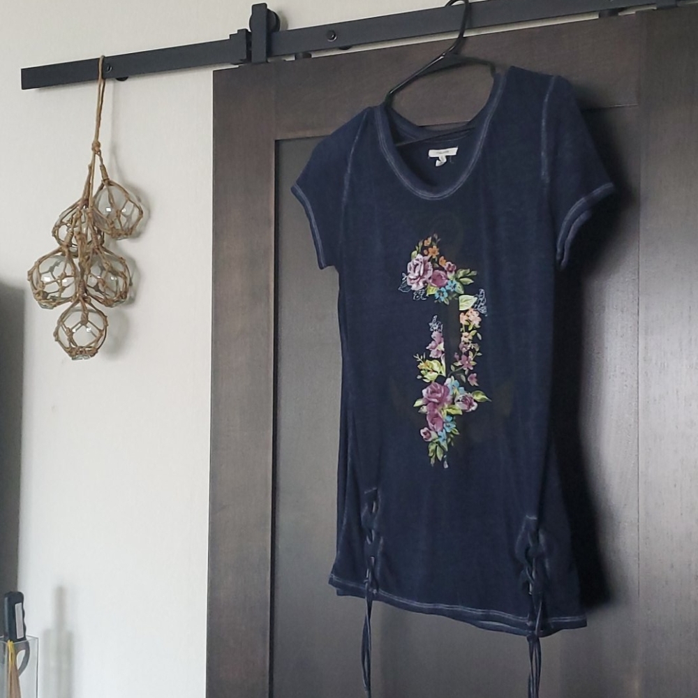 Dark blue Maurices Anchor T-Shirt